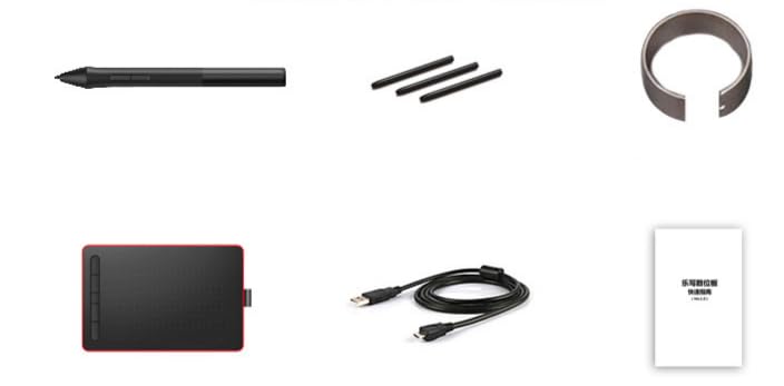 Passive Digital Drawing Tablet for Computer & Phone - Jorge Live Sketching & Design Graphics Tablet (Red) - Perfect for Artists, Designers & Online Teaching