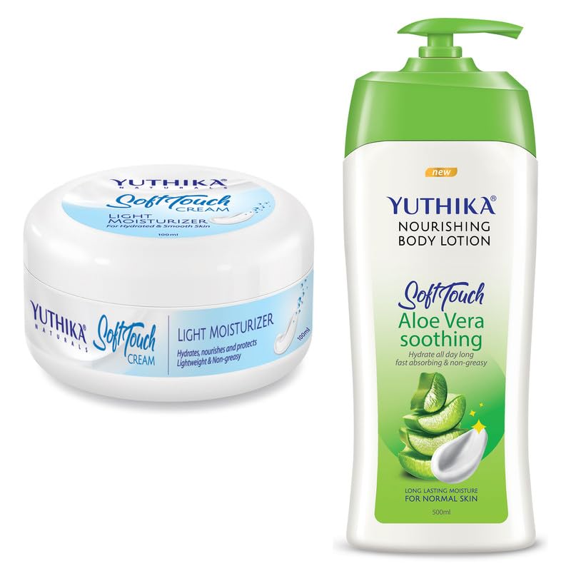 500ml Body Lotion & 100ml Moisturizer