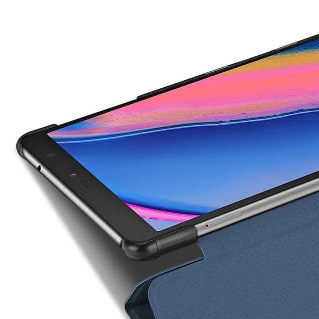 Samsung Galaxy Tab A 8.0 2019 (SM-T290/SM-T295) PU Leather Protective Case with Stand - Perfect for Work, Travel & Home Use