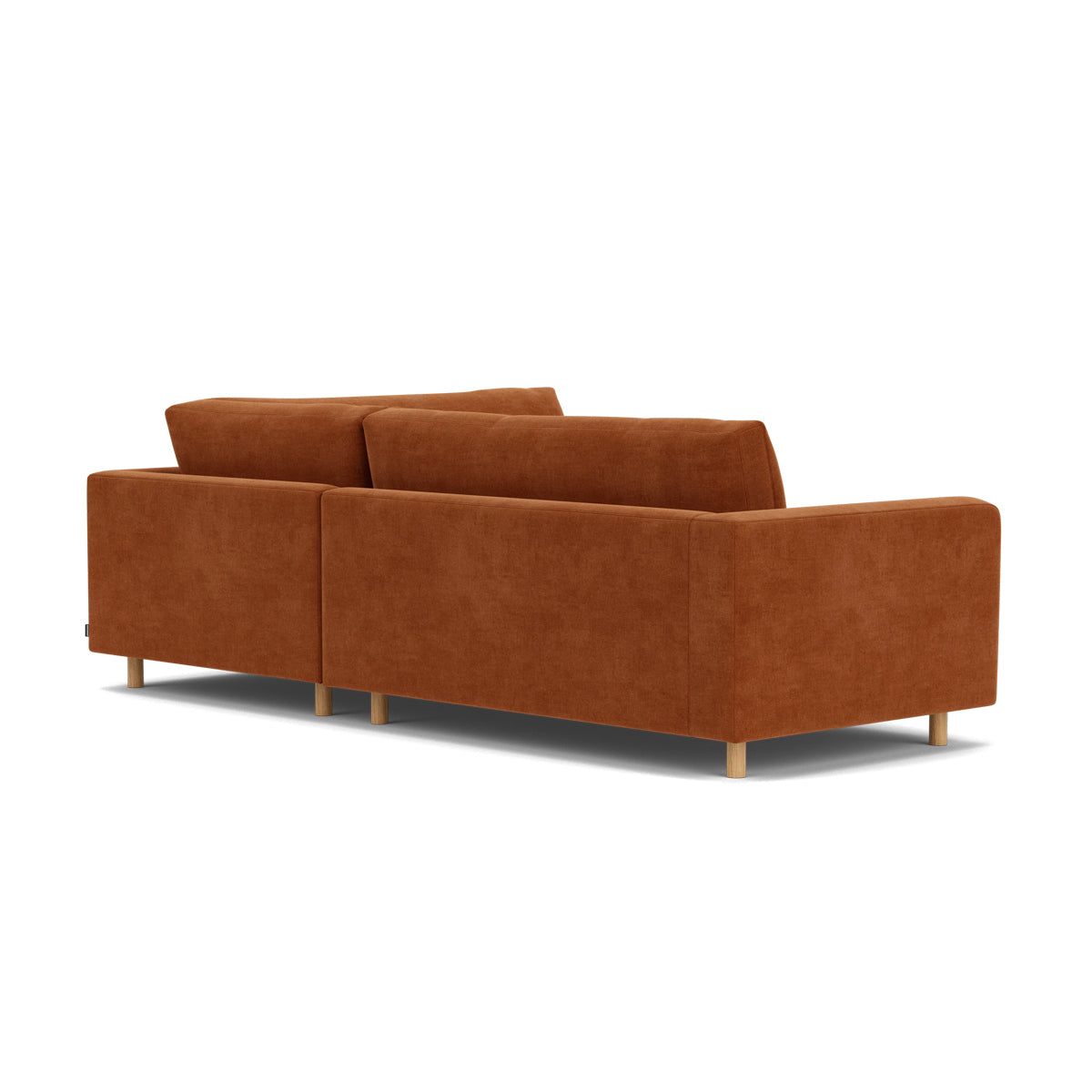 Douglas Fabric Right Corner Sofa - Modern L-Shaped Sectional Couch for Living Room, Small Spaces & Apartments | Comfortable Upholstered Furniture for Family Gatherings & Movie Nights