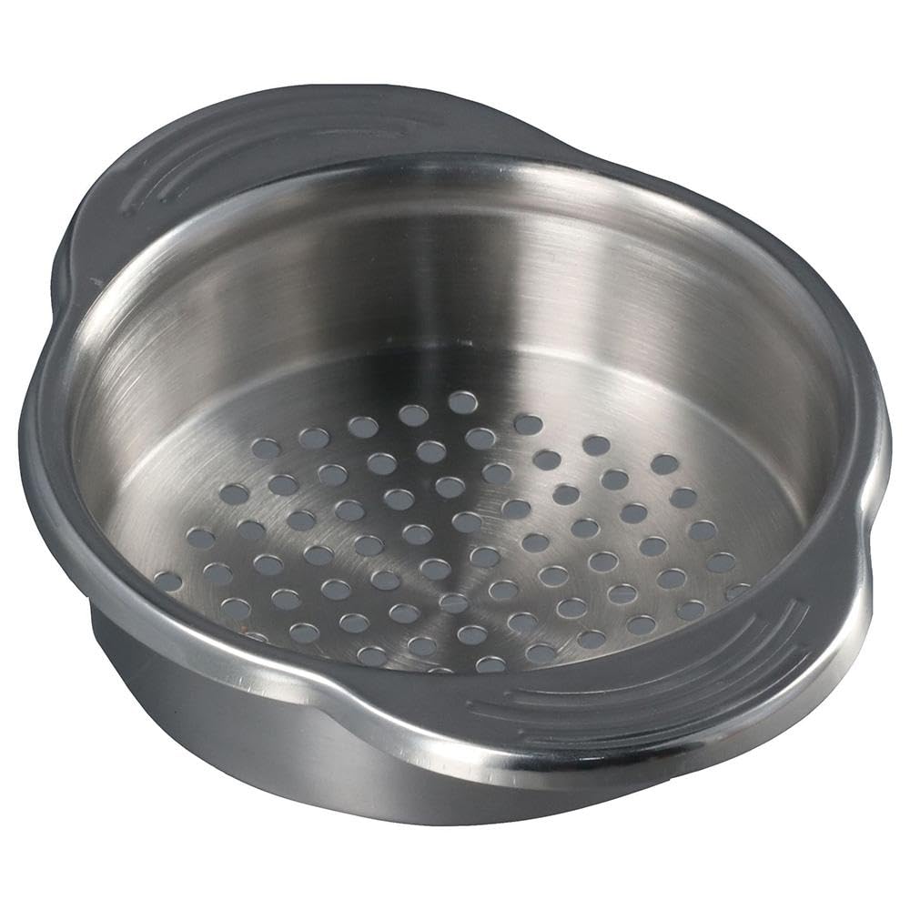 Premium Stainless Steel Can Strainer - Heavy Duty Food Sieve & Colander for Tuna, Beans, Vegetables - Oil Drainer & Canning Filter for Kitchen, Camping & Food Prep