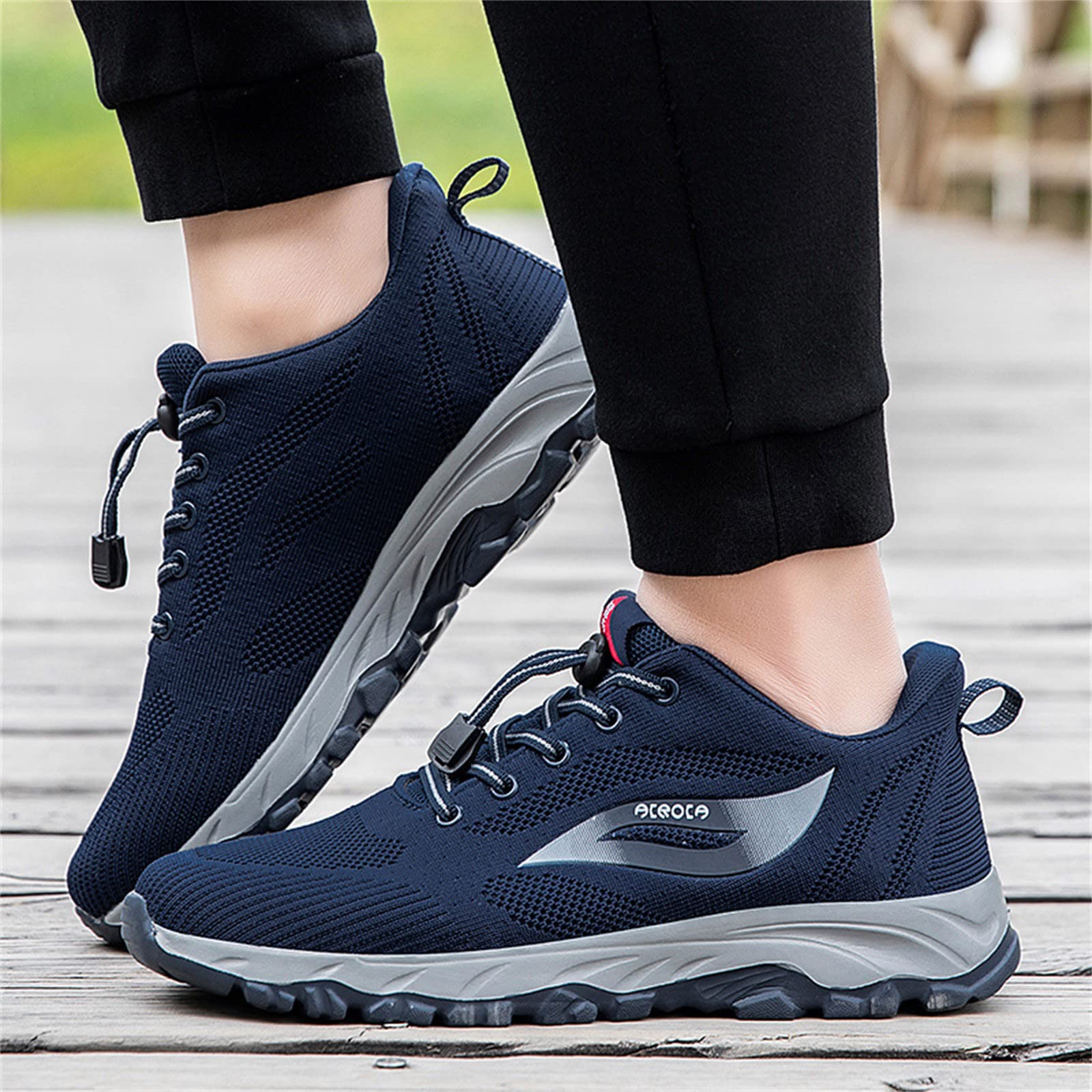 Men's Canvas Trainers - 47 Pairs Non-Slip Lightweight Walking Shoes for Spring & Summer | Comfortable Fashion Sneakers for Middle-Aged & Older Men | Perfect for Casual Wear, Daily Walks & Outdoor Activities