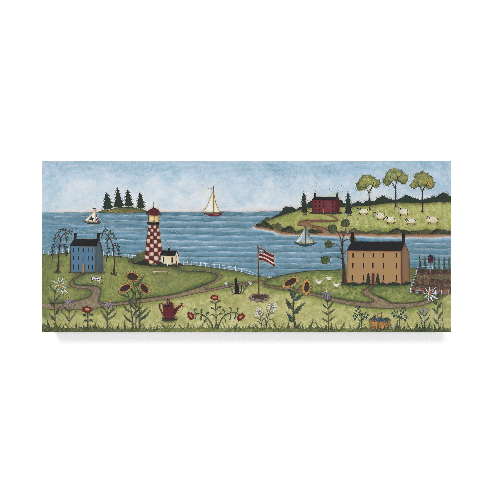 Trademark Fine Art Robin Betterley Multicolor Canvas Painting - Perfect for Living Room, Bedroom & Office Wall Decor