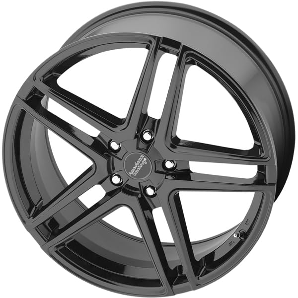 American Racing AR907 Gloss Black 17x7.5 5x114.30 42mm Offset Rims - Premium Alloy Wheels for Trucks, SUVs & Performance Cars