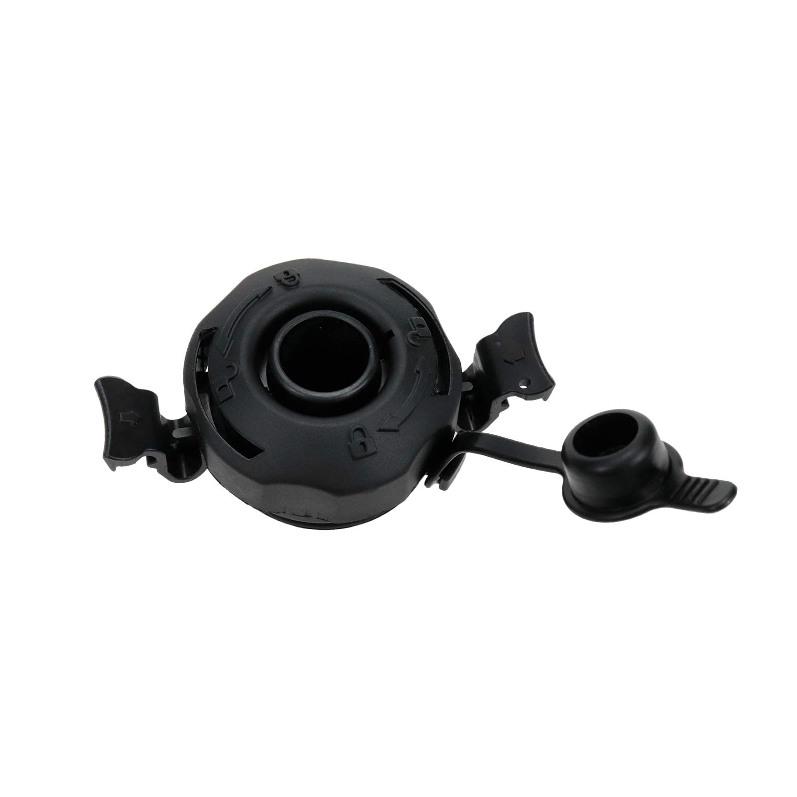 Inflatable Air Mattress Valve Plug - Secure Seal Cap for Inflatable Airbed, Black - Perfect for Camping, Travel & Guest Beds