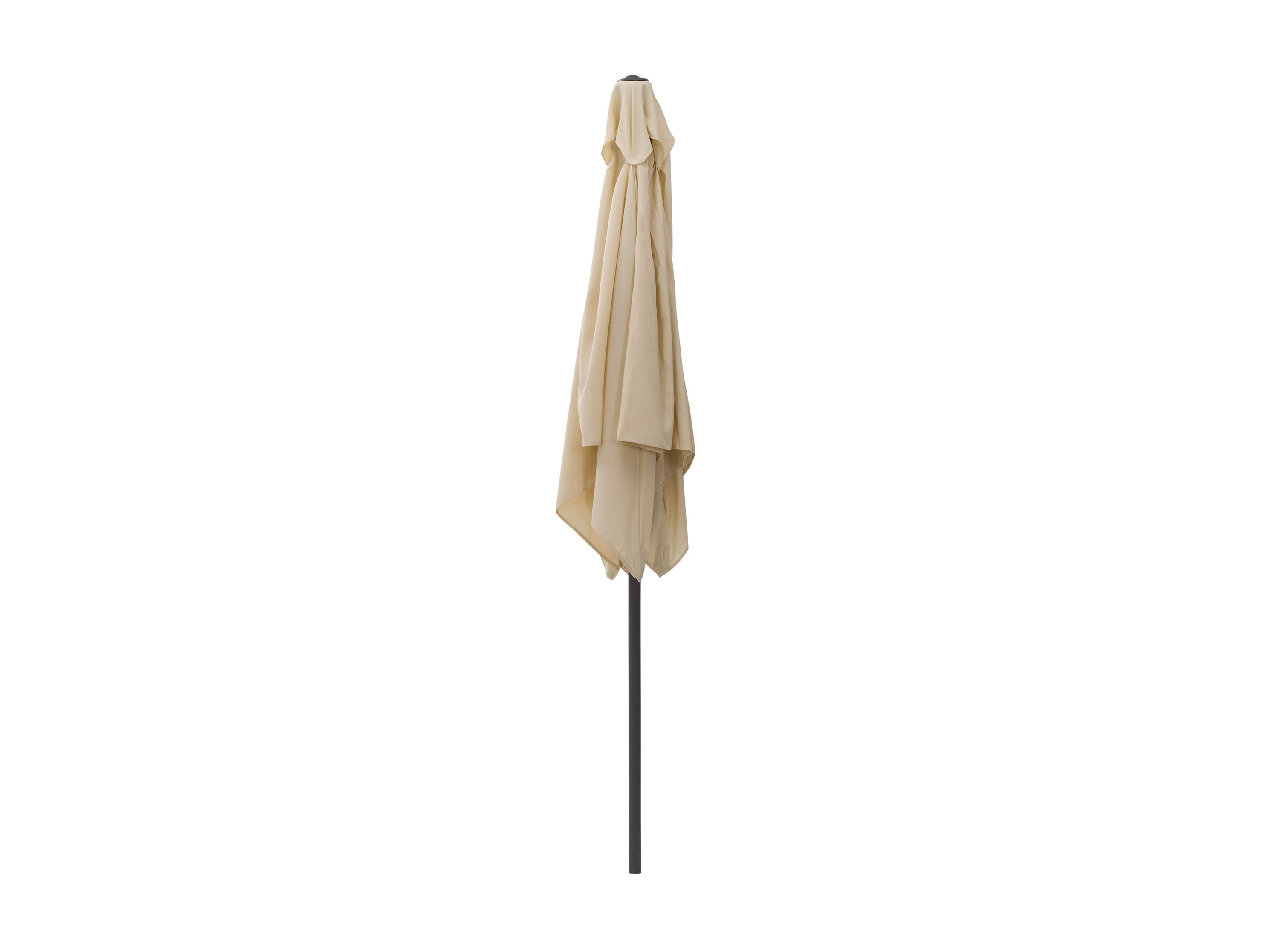 9ft Square Warm White Patio Umbrella - Outdoor Dining, Poolside Lounging, Garden Shade Solution