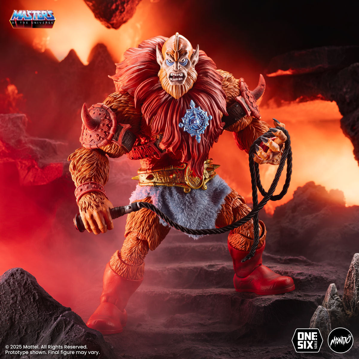 Masters of the Universe Beast Man 1/6 Scale Action Figure - Classic Variant Collectible Toy for Display & Play | Perfect for Fans, Collectors, and Home Decor