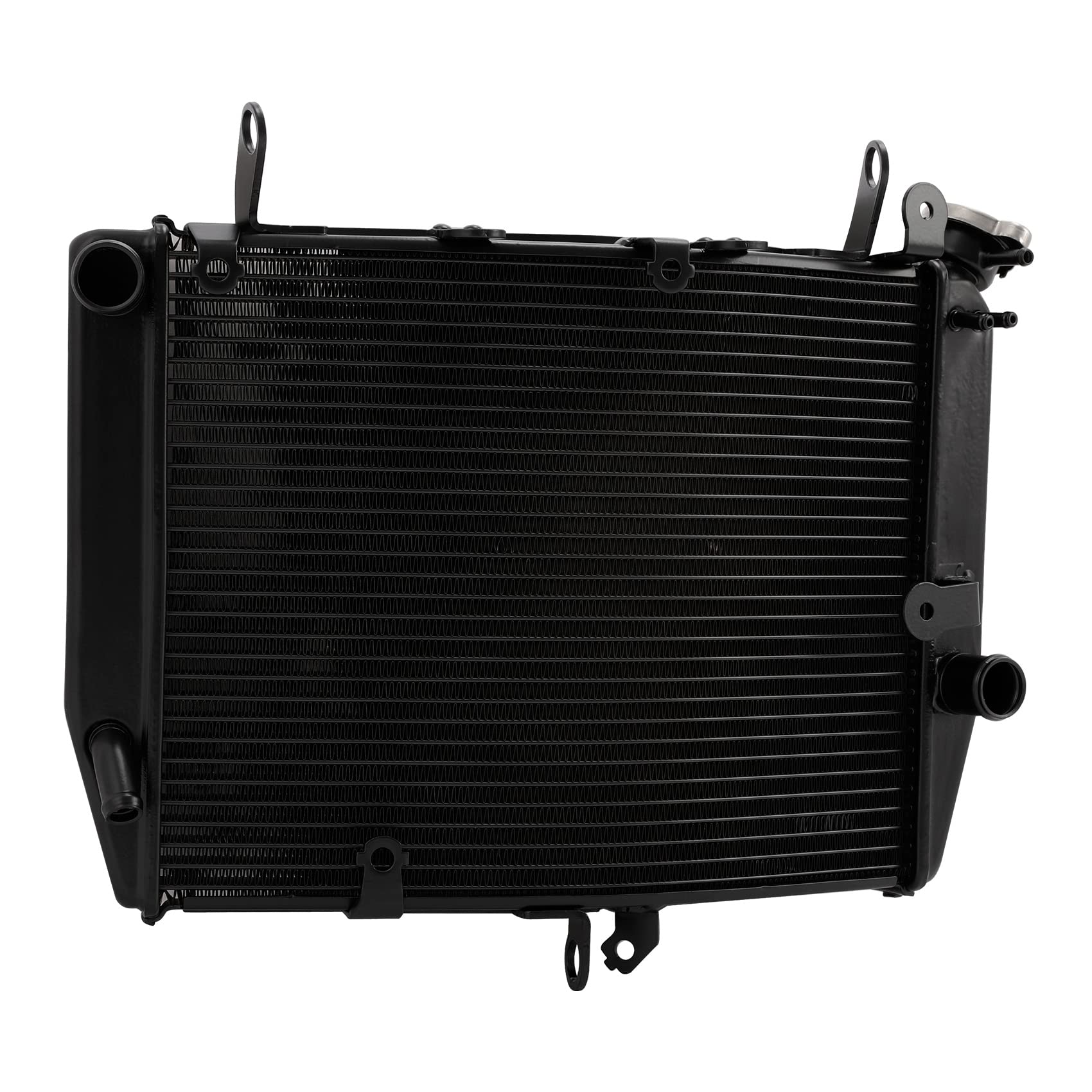 High-Performance TCT-MOTORPARTS Engine Cooler Radiator for Yamaha YZF R6 (2003-2004) & R6S (2006-2010) - Enhanced Cooling System for Motorcycle Racing & Daily Commuting