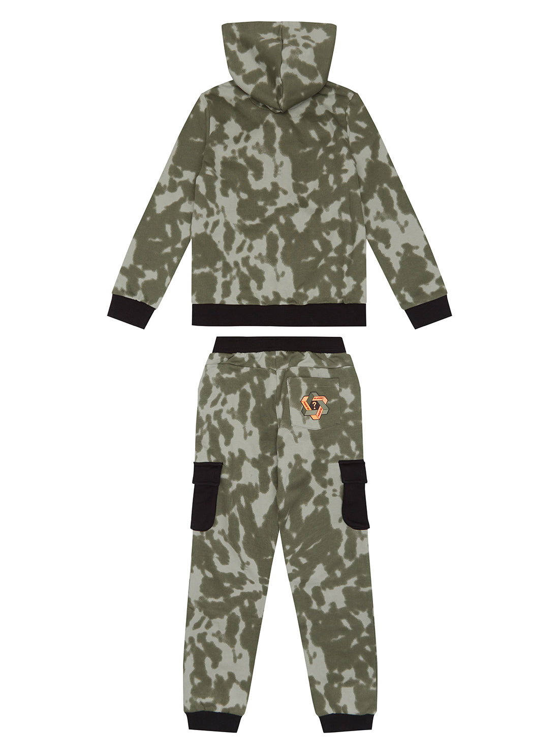 Green Khaki Jumper and Pants 2-Piece Set for Toddlers (2-7 Years) - Cozy Matching Outfit for Playdates and Family Photos