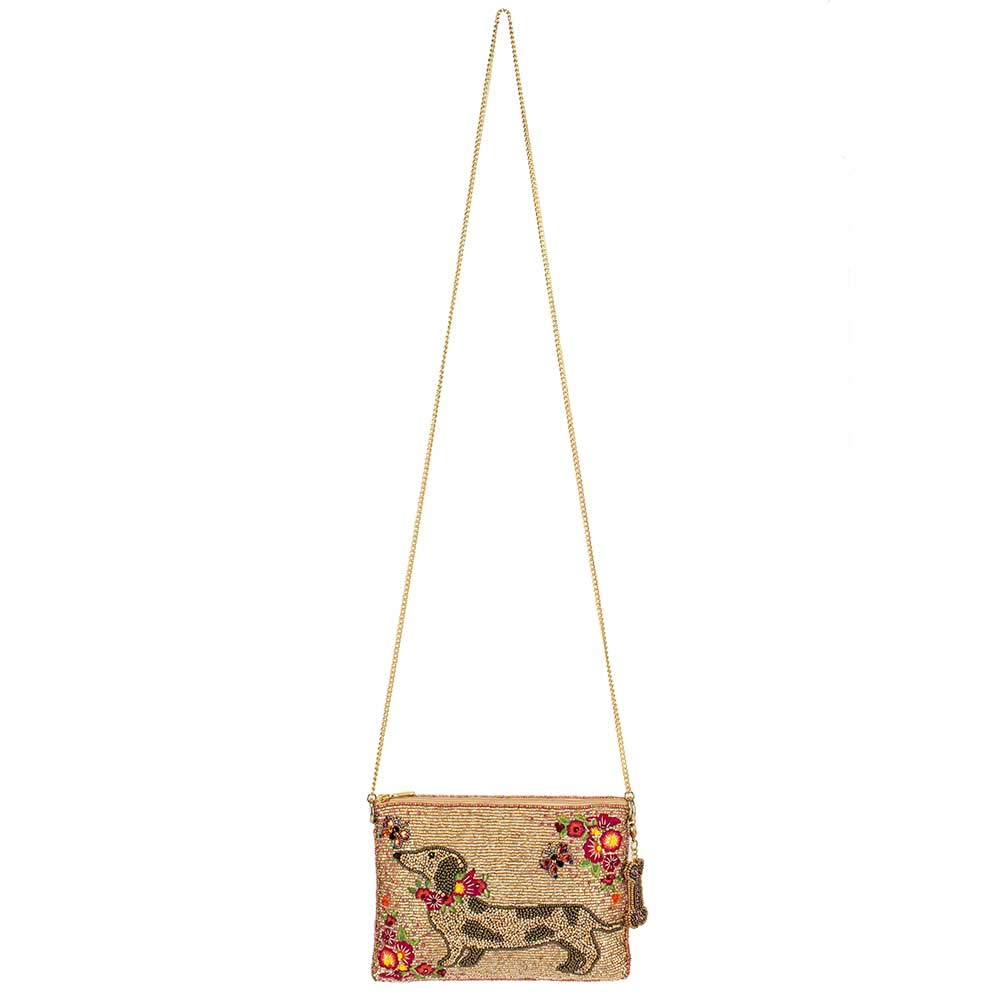 Mary Frances Doxie Mini Crossbody Bag for Women - Elegant Small Purse with Adjustable Strap, Perfect for Parties, Date Night & Everyday Use