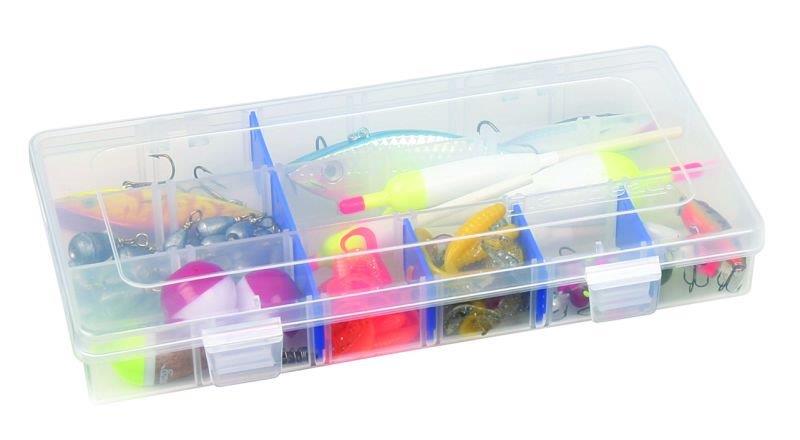 Flambeau 3003 Tuff Tainer Storage Box - Durable Plastic Organizer for Fishing Tackle, Tools & Small Parts - Perfect for Garage, Workshop & Outdoor Adventures