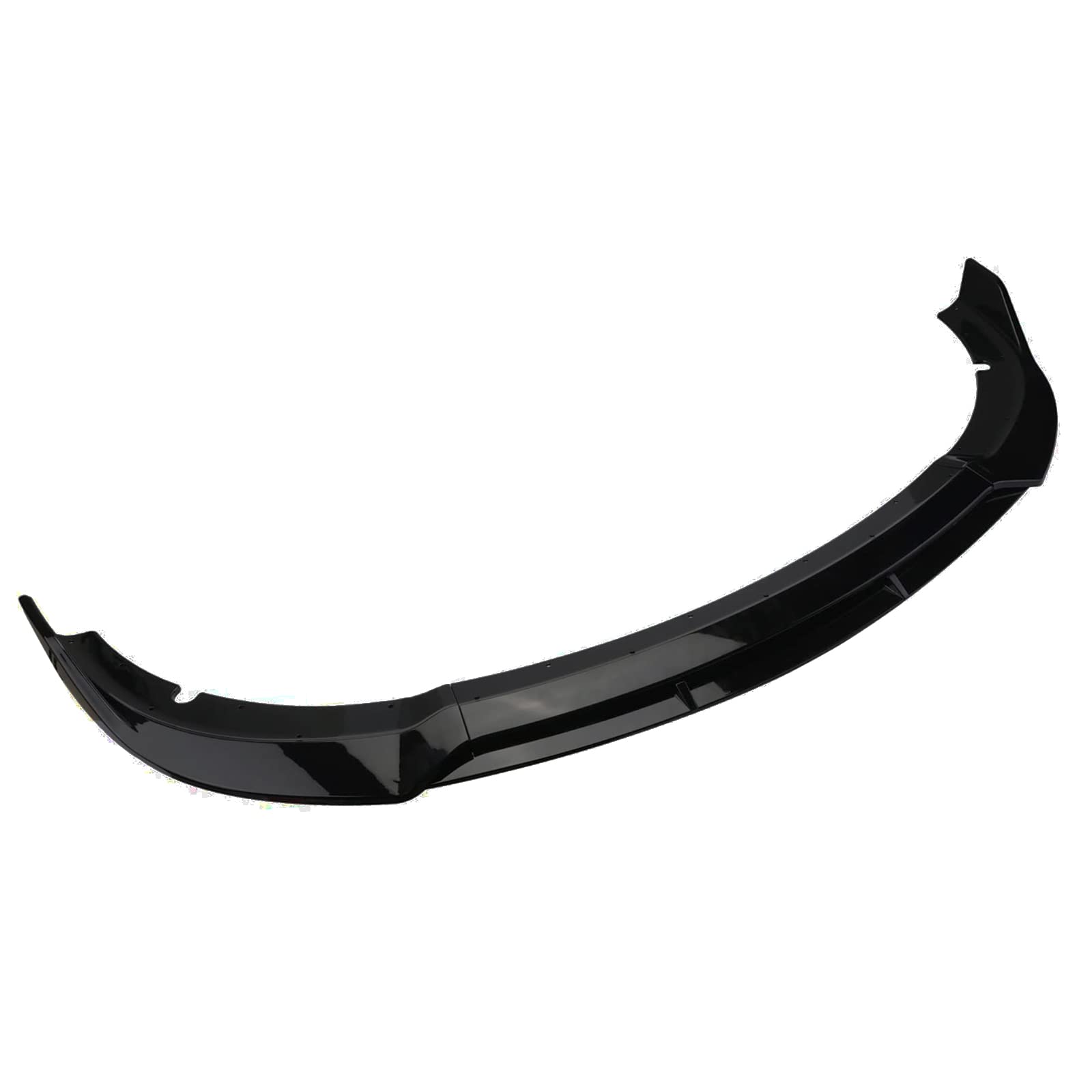 4 Pcs Matte Black Front Bumper Lip for 2015-2022 Dodge Charger SRT - Aggressive Style Upgrade - Easy Installation - Perfect for Car Shows & Street Racing