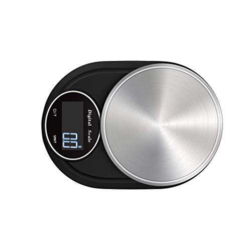 Precision Digital Kitchen Scale - 5kg/0.1g LCD Electronic Food Scale with High Accuracy for Baking, Cooking & Meal Prep | Perfect for Portion Control, Coffee Brewing & Weight Loss Tracking
