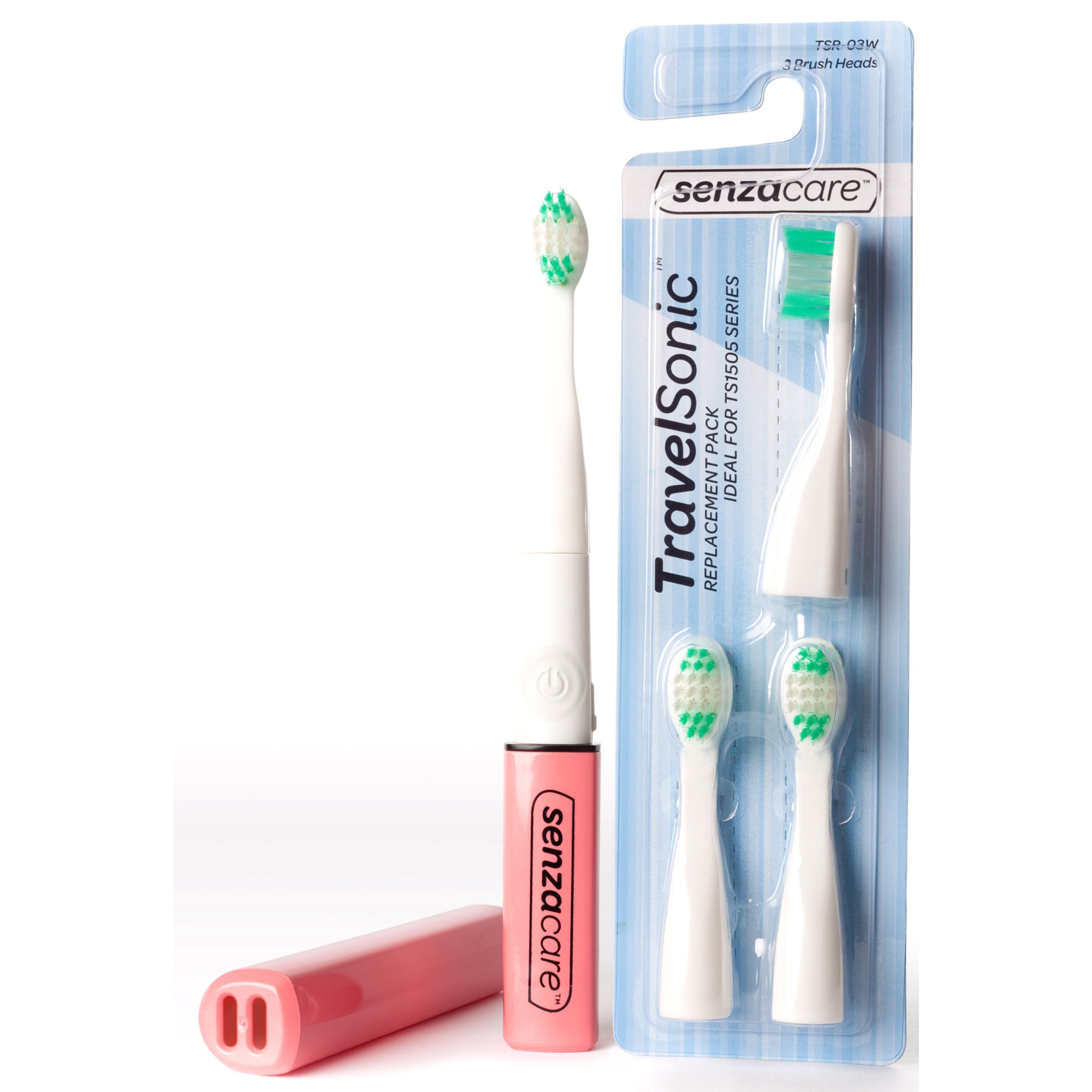 Portable Electric Toothbrush for Travel - Rechargeable USB Toothbrush with 3 Brush Heads, Black | Perfect for Home, Office & On-the-Go Oral Care