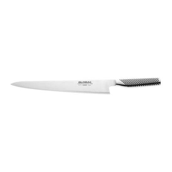 Global G 19 Flexible Fillet Knife - 11 Inch Stainless Steel Blade for Fish, Meat & Poultry - Perfect for Fishing, Hunting & Kitchen Prep