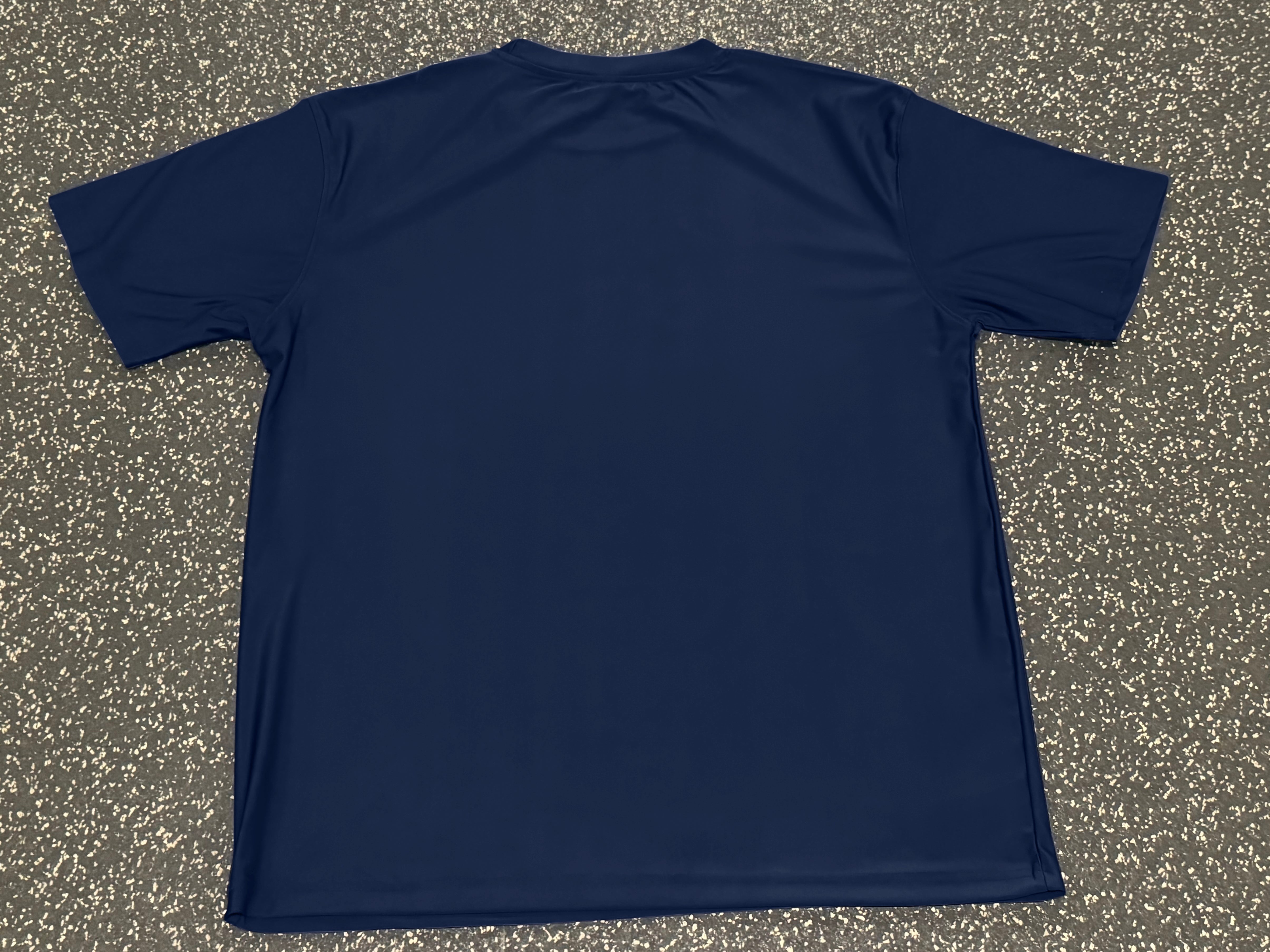 Cerus Navy Flex Men's T-Shirt - Breathable Comfort Fit Casual Tee for Workout, Gym & Everyday Wear