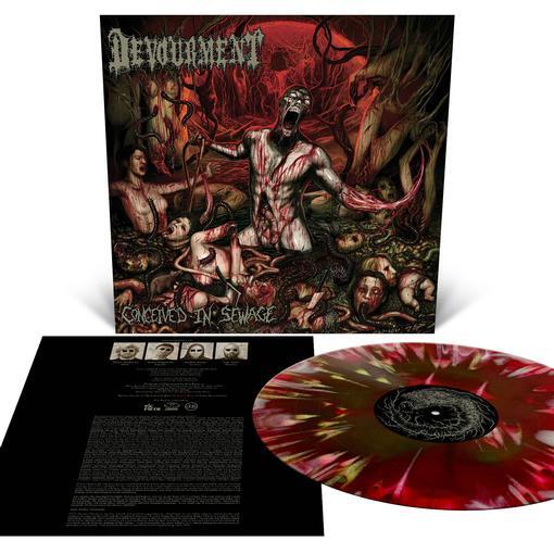 Devourment - Conceived in Sewage (Color Vinyl LP) | Limited Edition Death Metal Vinyl Record for Collectors & Music Enthusiasts | Perfect for Heavy Metal Fans & Vinyl Collections