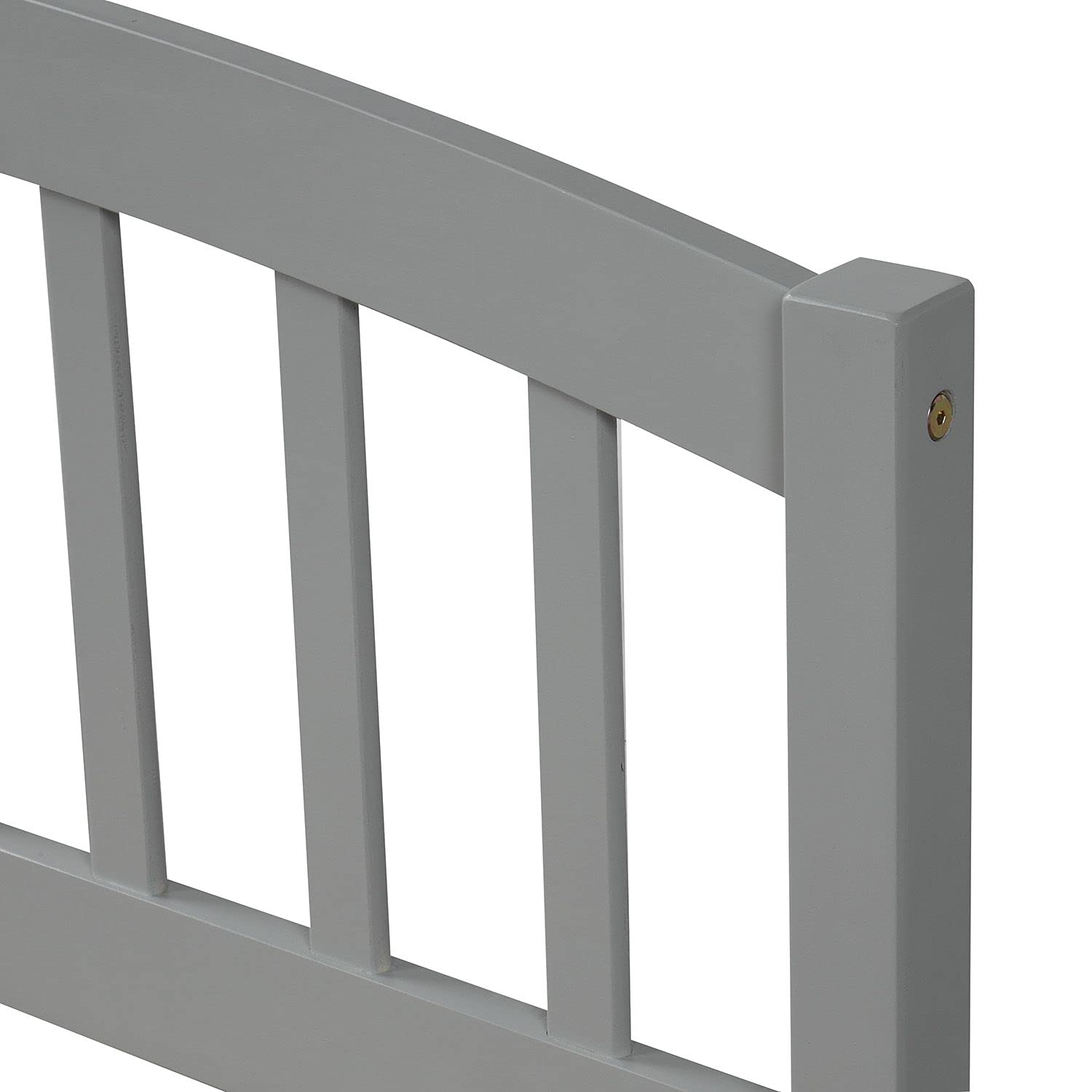 Twin Size Bed Frame with 2 Storage Drawers - Solid Wood Platform Bed Frame No Box Spring Needed - Perfect for Small Bedrooms, Guest Rooms & Dorm Rooms