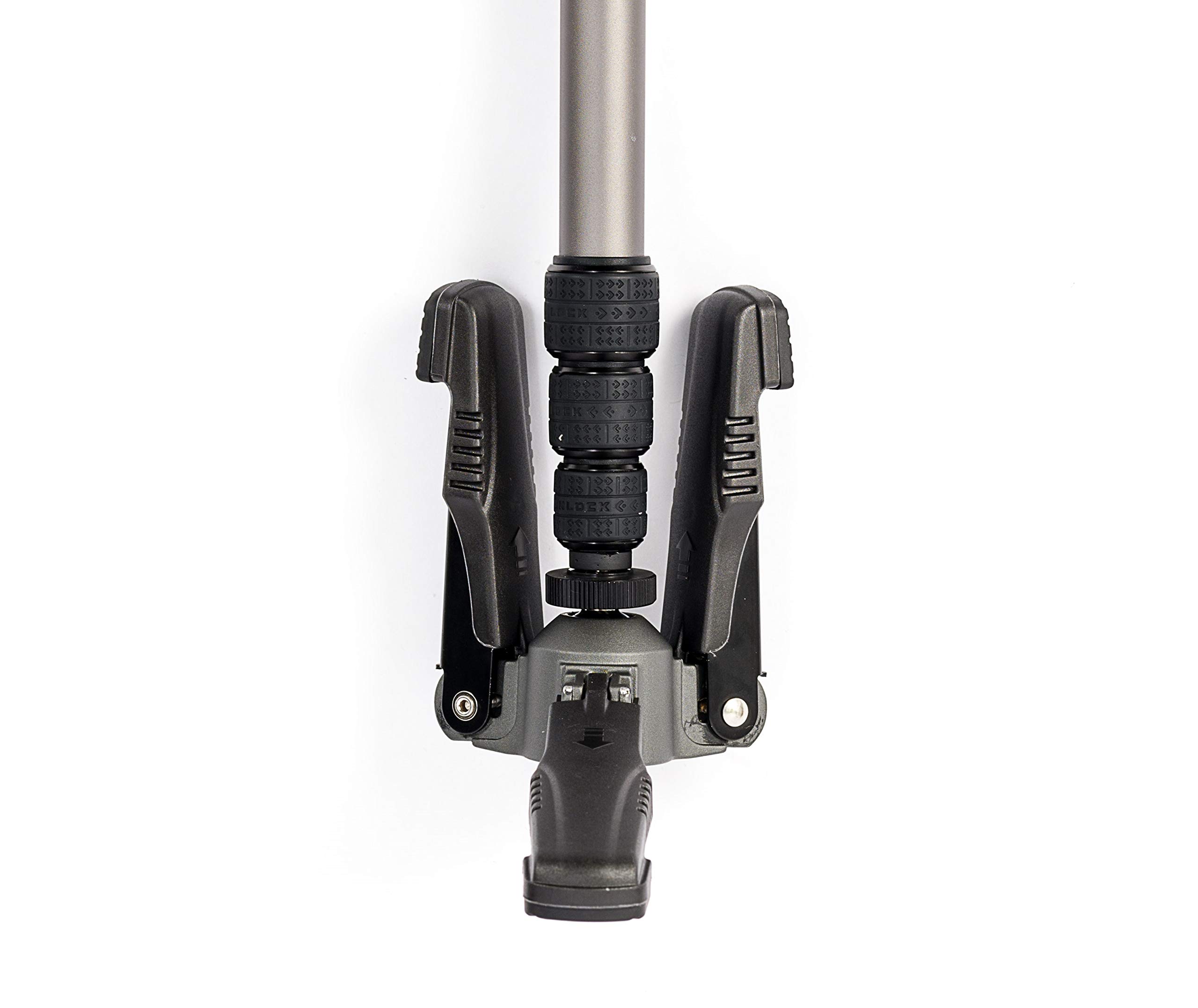 Vanguard VEO 2 CM-234TU Carbon Fiber Tripod Shooting Stick with Adjustable Ball Joint & Rotating U-Shaped Yoke - Perfect for Hunting, Wildlife Photography, and Outdoor Shooting Adventures