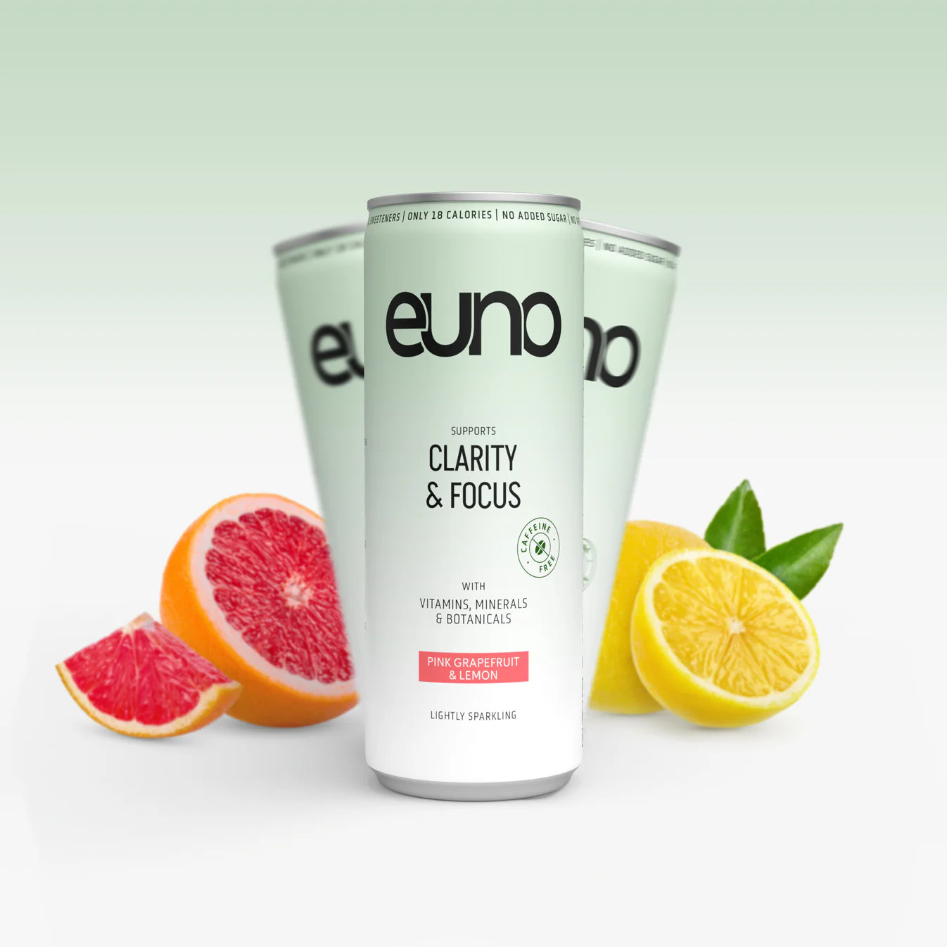 Euno Clarity & Focus Nootropic Drink - Brain Boosting Supplement with Natural Ingredients (12 Pack x 265g) - Enhance Mental Performance for Work, Study & Daily Focus