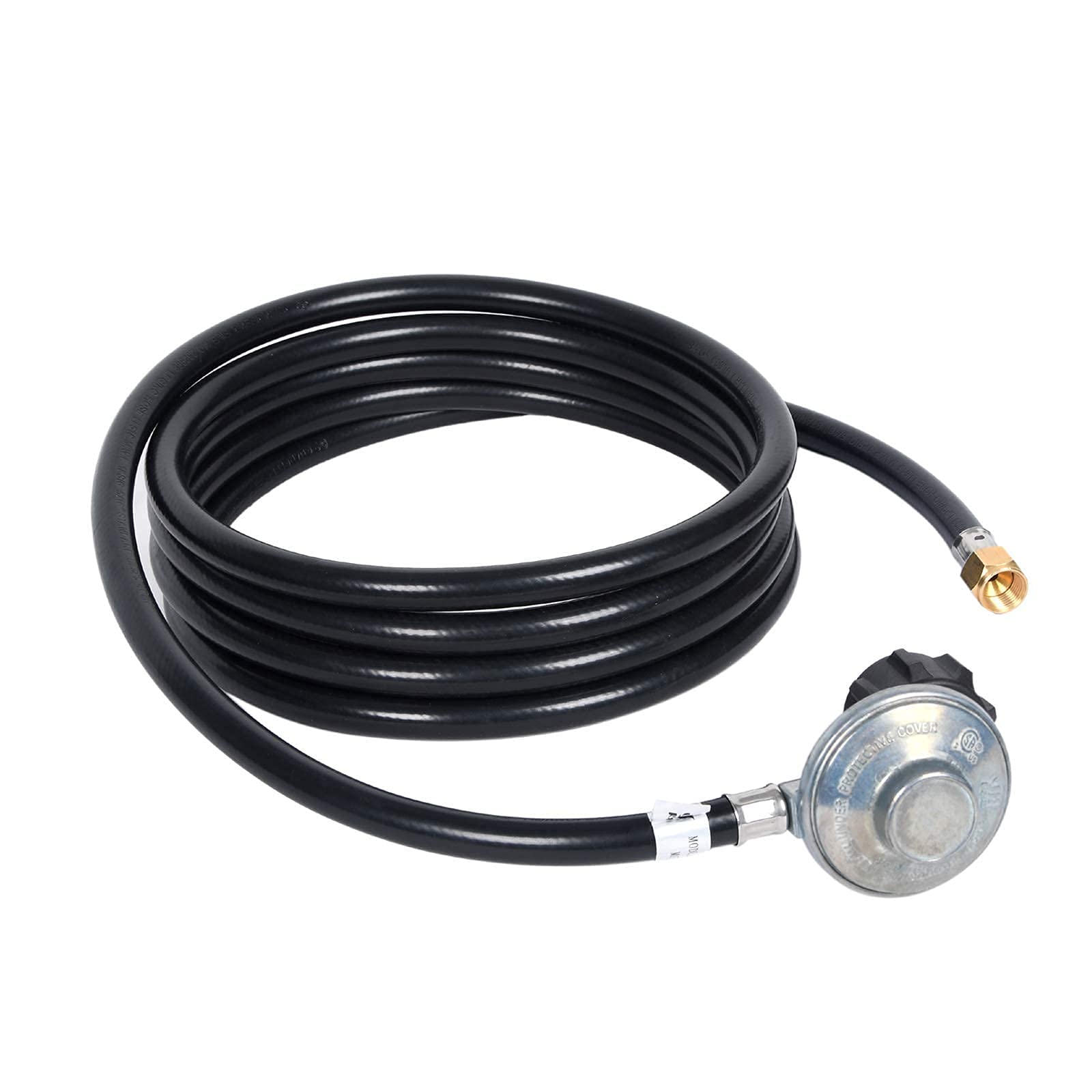 **12 FT Propane Regulator Hose Kit - 3/8