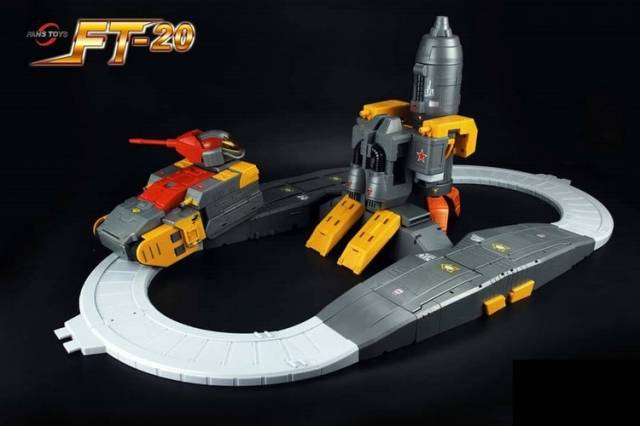 Fans Toys FT-20 Terminus Giganticus Aegis Sentinel Action Figure Set (Parts A & B) - Transformers-Style Collectible Robot Toy for Display & Battle Scenes