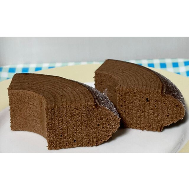Premium Japanese Chocolate Baumkuchen Ring Cake - Authentic Baum u. Baum 1-Piece Sponge Cake - Perfect for Gifts, Tea Time & Special Occasions