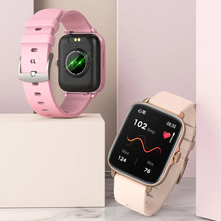Smartwatch with Heart Rate Monitor & Sleep Tracker - Fitness & Health Tracking Watch for Men & Women | Perfect for Workouts, Running & Daily Activity Monitoring