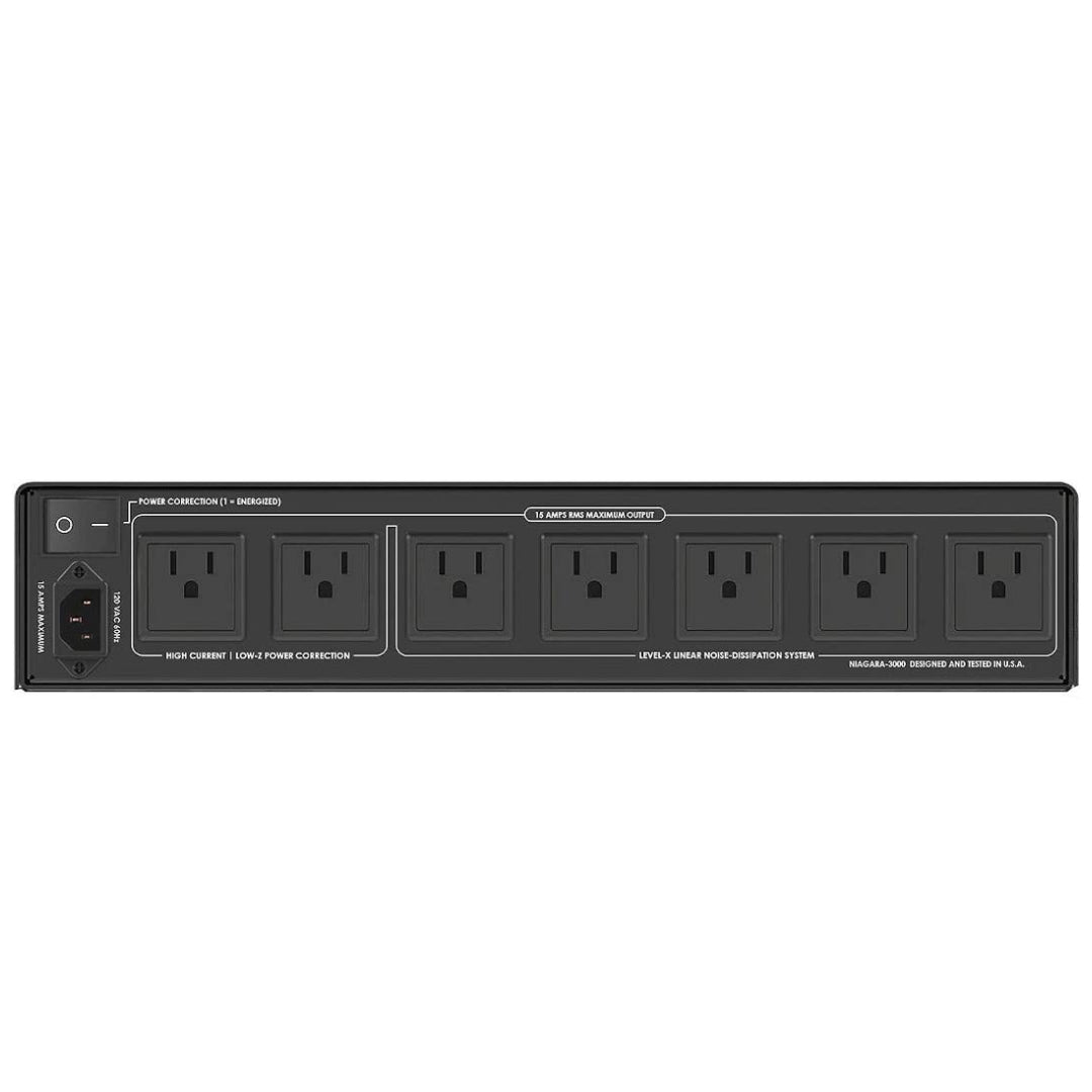 AudioQuest Niagara 3000 Low Z Power Noise Dissipation System - Premium AC Power Conditioner for Home Theater & Hi-Fi Audio Systems | Eliminates Electrical Noise for Crystal Clear Sound