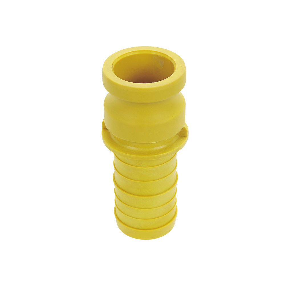 Nylon Cam Lock Male x Hose Barb Type E - Secure and Durable Quick-Connect Fitting for Air, Water, and Fluid Transfer in Industrial, Automotive, and Plumbing Applications