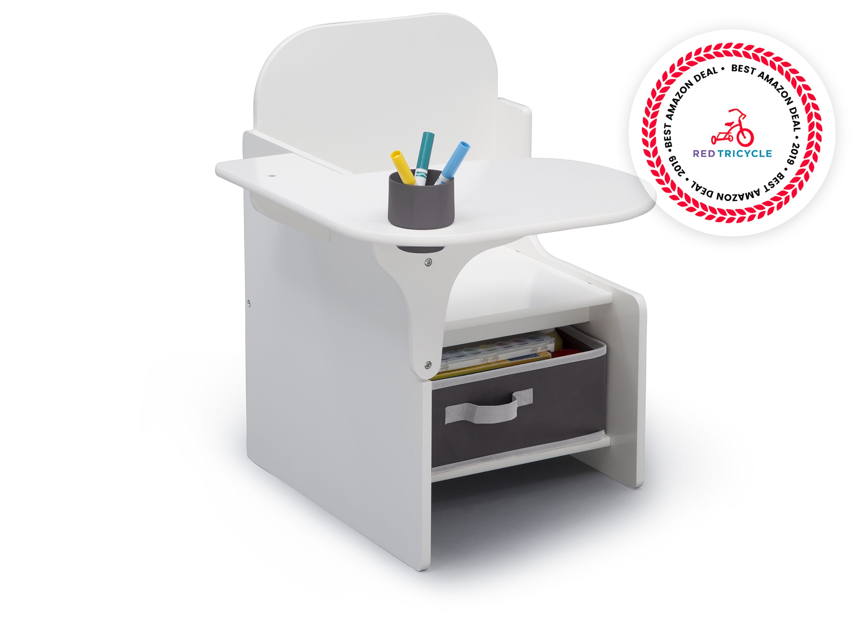 Adjustable MySize Chair Desk for Kids & Adults - Ergonomic Study & Workstation for Home, Office & School - Perfect for Remote Learning & Workspace Setup