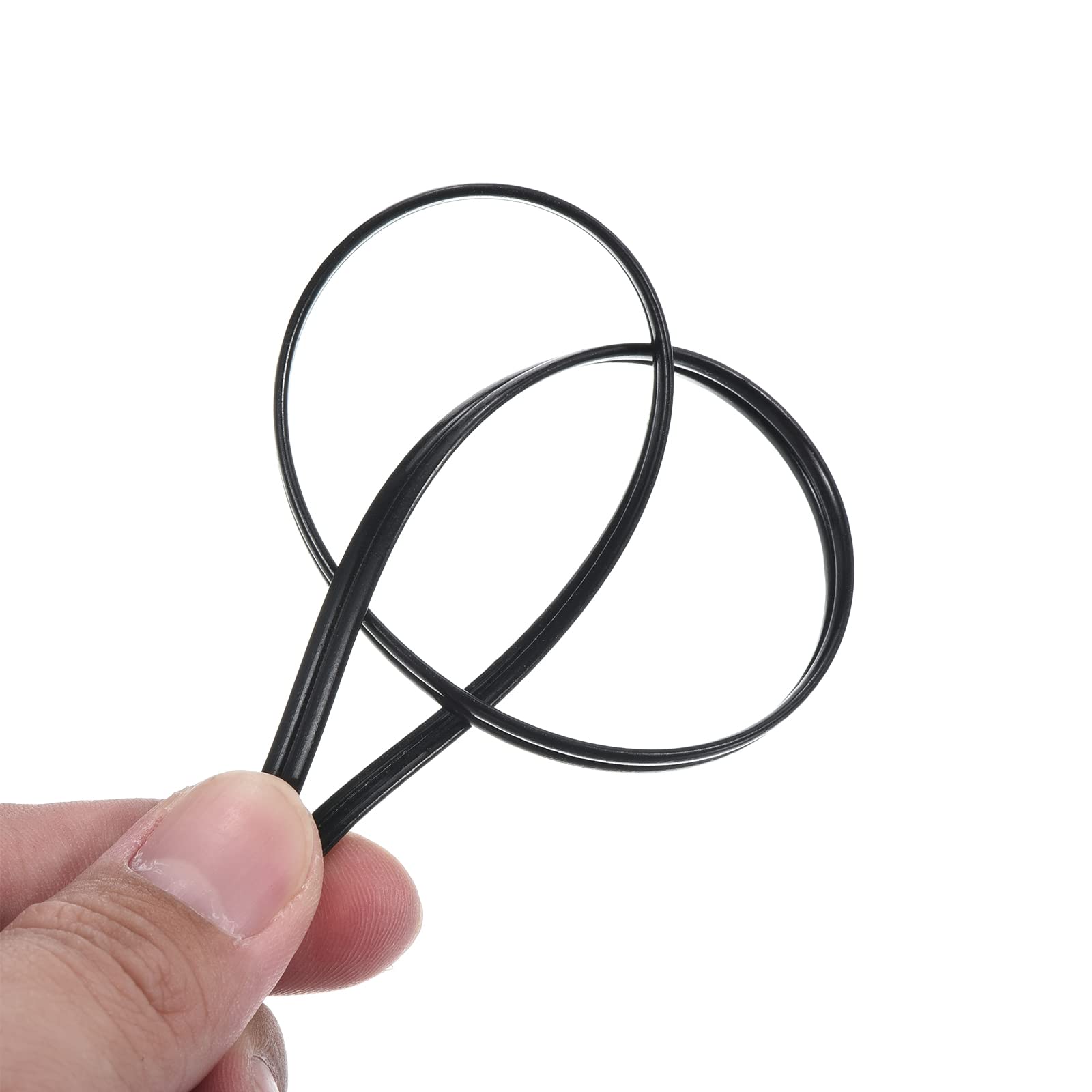 PATIKIL Wicker Repair Kit - Synthetic Rattan Replacement DIY Set for Patio Chairs, Garden Furniture, Sofa & Table (Black) - Perfect for Outdoor Furniture Restoration & Home Improvement Projects