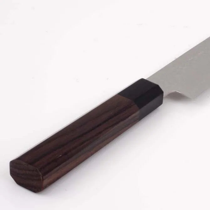 Premium Warikomi Damascus Sujihiki Knife - 9.5
