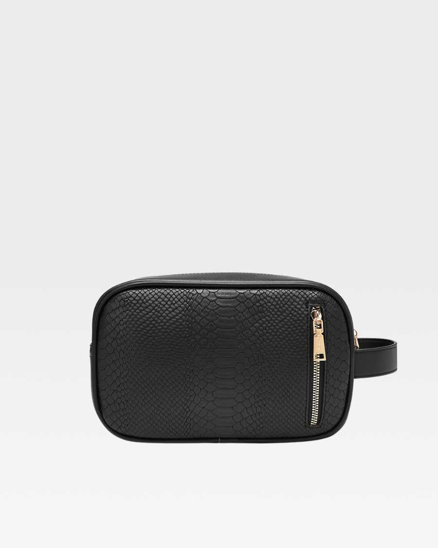 Apollo 1 Premium Black Toiletry Bag for Men & Women - Perfect for Travel, Gym, Camping & Daily Essentials Organization