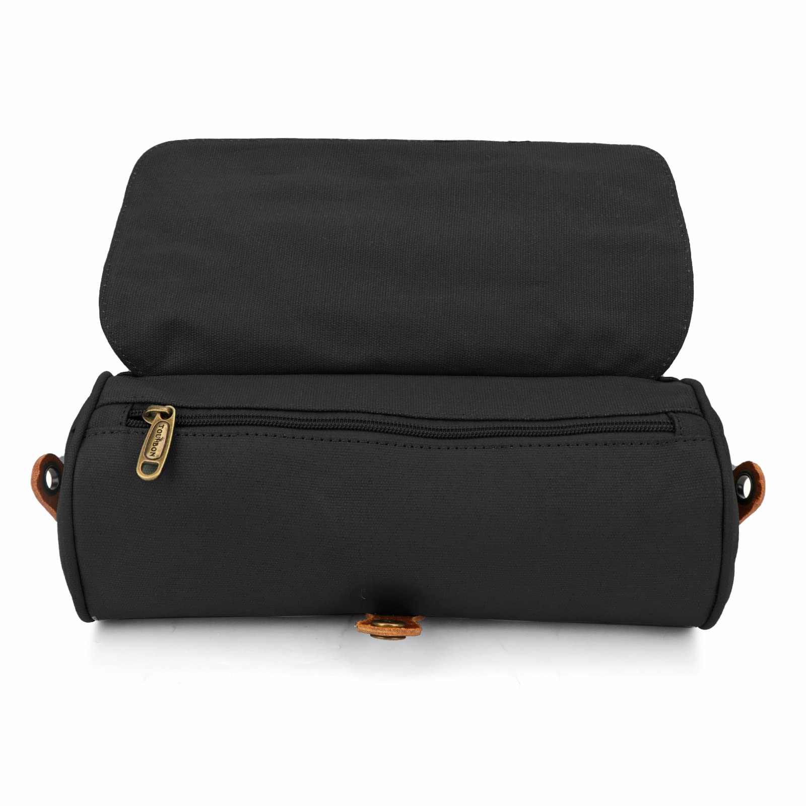 TOURBON Waterproof Bike Saddle Bag - Bicycle Seat Pouch for Phone, Tools & Accessories - Handlebar Storage for Cycling, Commuting & Outdoor Adventures
