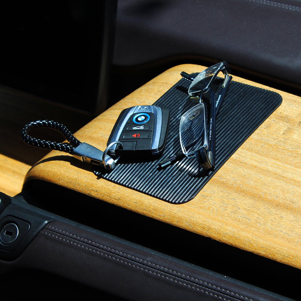 No-Slip Phone Grip - Non-Adhesive Anti-Slip Mat for Phones, Secure Hold on Car Dashboards, Desks, Treadmills, and Anywhere You Need Stability
