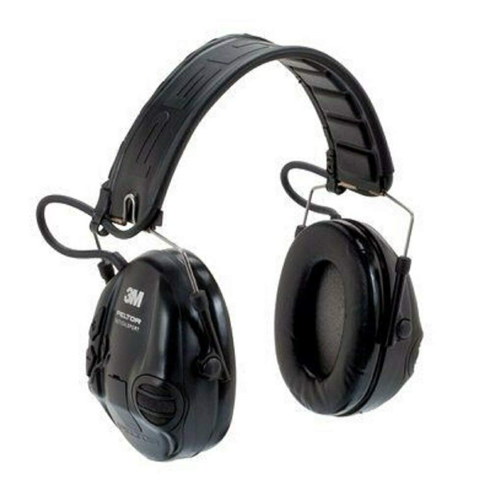 3M Peltor Tactical Headset - Noise Cancelling Over-Ear Headphones for Shooting, Hunting & Communication - Black - Perfect for Range Training, Outdoor Sports & Military Use