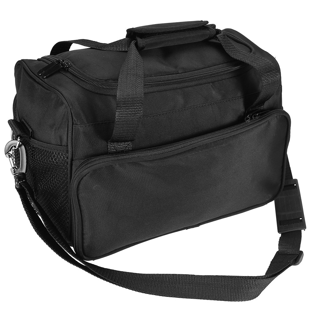 Professional Hairdresser Bag - Salon Barber Handbag with Scissors & Comb Holder - Portable Hairstyling Travel Case for Hair Stylists - Perfect for Salon, Home & Travel Use