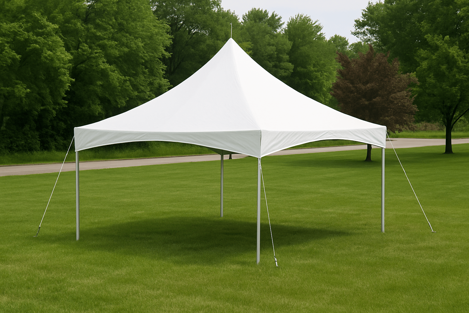 20 FT Wide Heavy Duty Party & Event Tent - Waterproof Outdoor Canopy Shelter for Weddings, Picnics & Backyard Gatherings