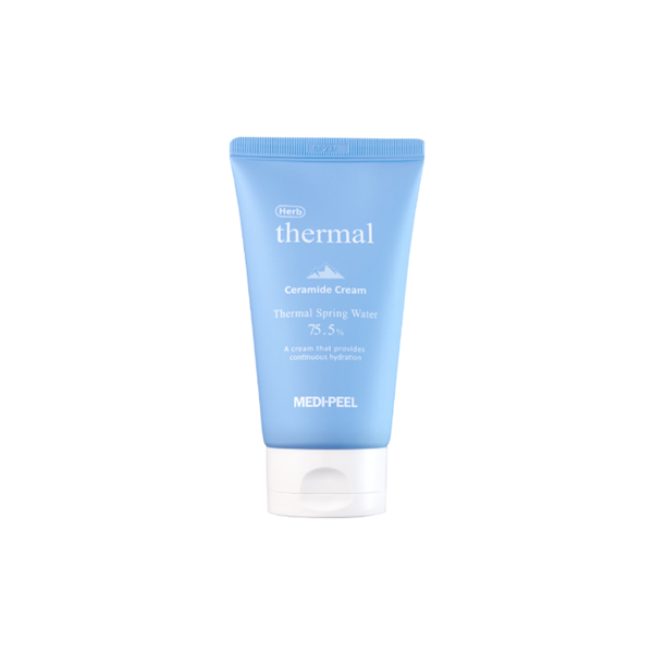 Medi Peel Herb Thermal Ceramide Cream - Hydrating & Anti-Aging Face Moisturizer for Dry & Sensitive Skin | Day & Night Skincare Routine | Perfect for Winter & Cold Weather Care