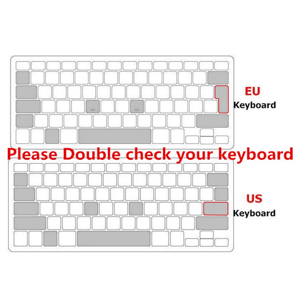 Spanish Language Silicone Keyboard Cover for MacBook Air 11.6