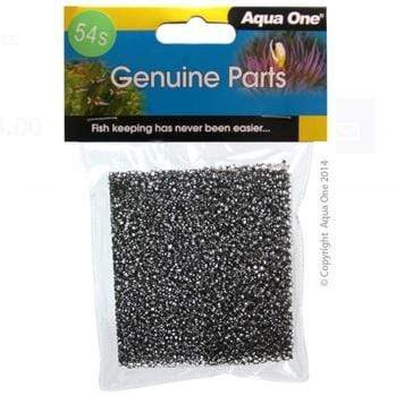 Aqua One Sponge 2-Pack for ClearView 100 Aquarium Filter - High-Quality Replacement Sponge Media (Model 25054s) - Perfect for Freshwater & Saltwater Fish Tanks, Turtle Habitats, and Aquatic Plant Setups