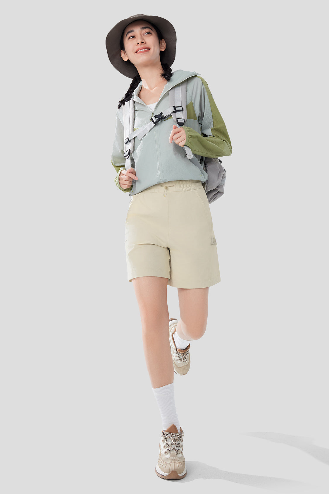 Clery Women's Quick Dry Outdoor Shorts UPF50+ - Lightweight Hiking & Travel Shorts for Summer Activities