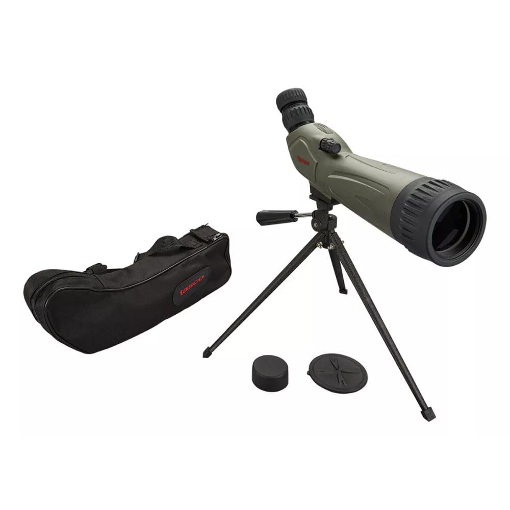 Tasco TS20608045 Green Adjustable Gear Bipod & Tripod Accessories for Hunting, Shooting & Photography - One Size Fits All