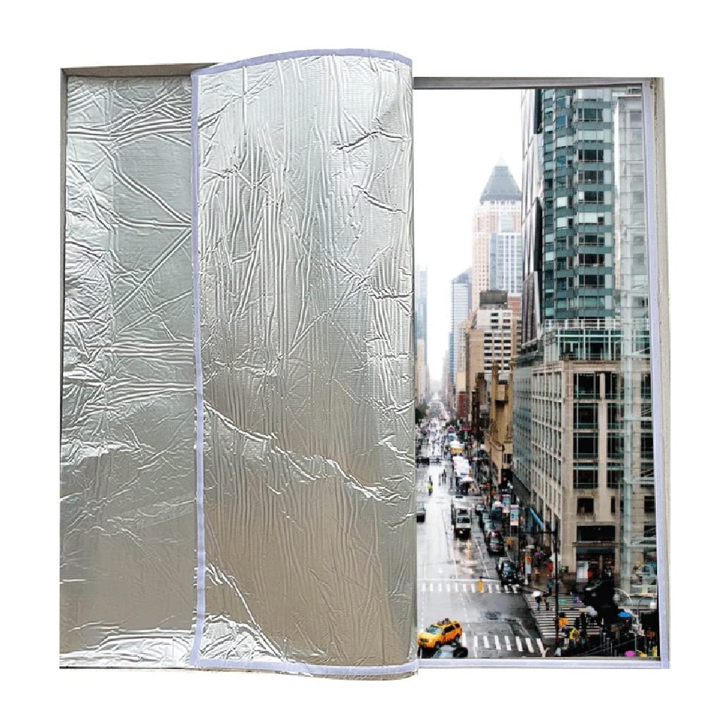 BBGS Removable Acoustic Foam Panels - Self-Adhesive Soundproofing Wall Stickers for Windows & Doors - Noise Reduction Sound Absorbing Panels (75x150cm, Style 1) - Perfect for Home Studios, Offices & Noise Control Rooms