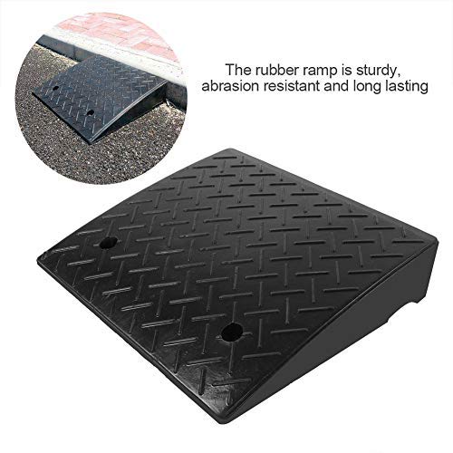 Heavy Duty Rubber Curb Ramps 2 Pack - 19.17