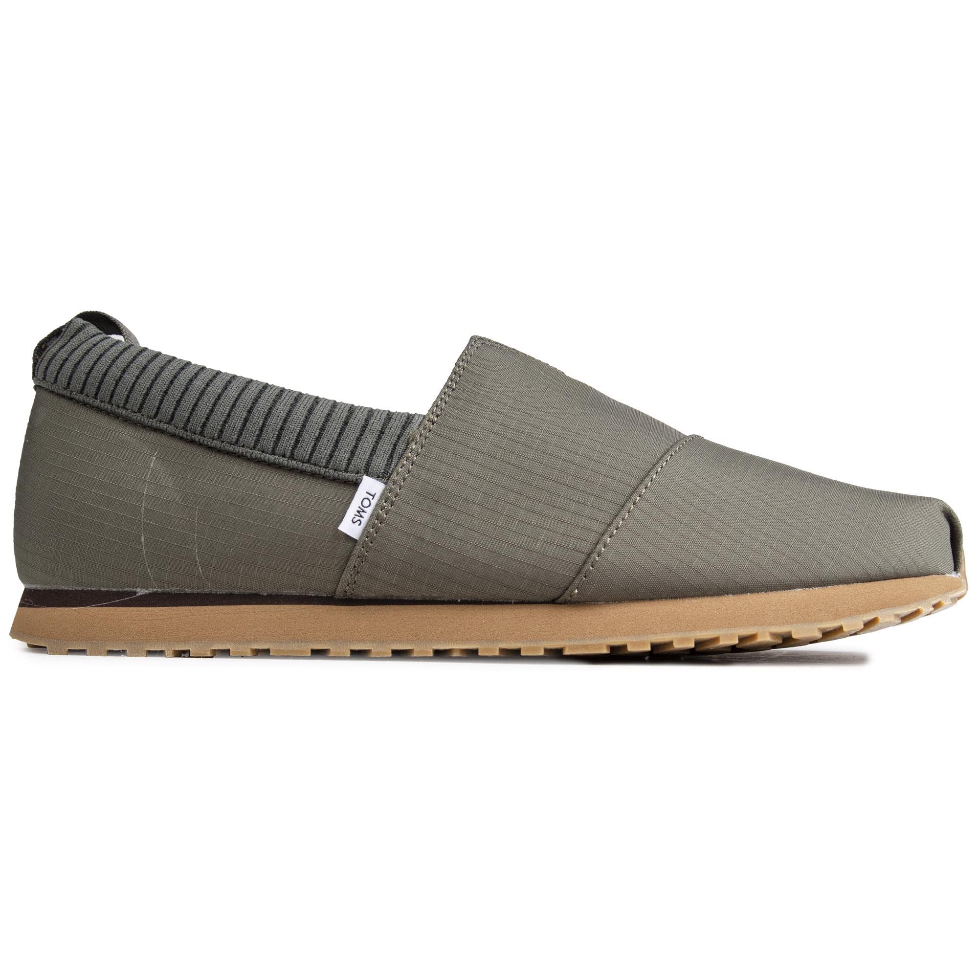 TOMS Alpargata Resident Women's Casual Slip-On Espadrille Shoes - Comfortable Lightweight Summer Flats for Beach, Travel & Everyday Wear