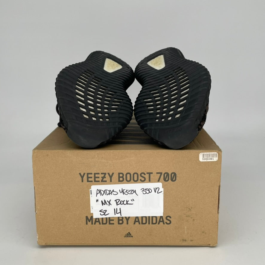 Adidas Yeezy Boost 350 V2 MX Rock Sneakers - Men's Size 14 (GW3774) | Comfortable Running Shoes for Gym, Casual Wear & Street Style