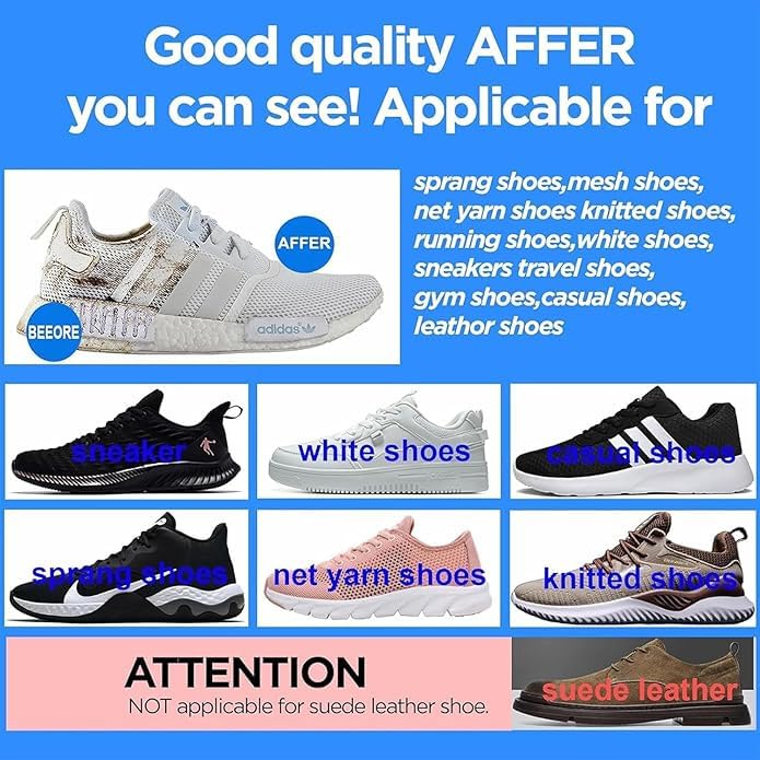 KD ZONE Shoe Wipes for Sneakers - 80 Count Pack | Quick Stain Remover & Instant Shoe Cleaner Wipes | Gentle on Leather, Canvas & Athletic Shoes | Perfect for Gym, Travel & Everyday Shoe Care