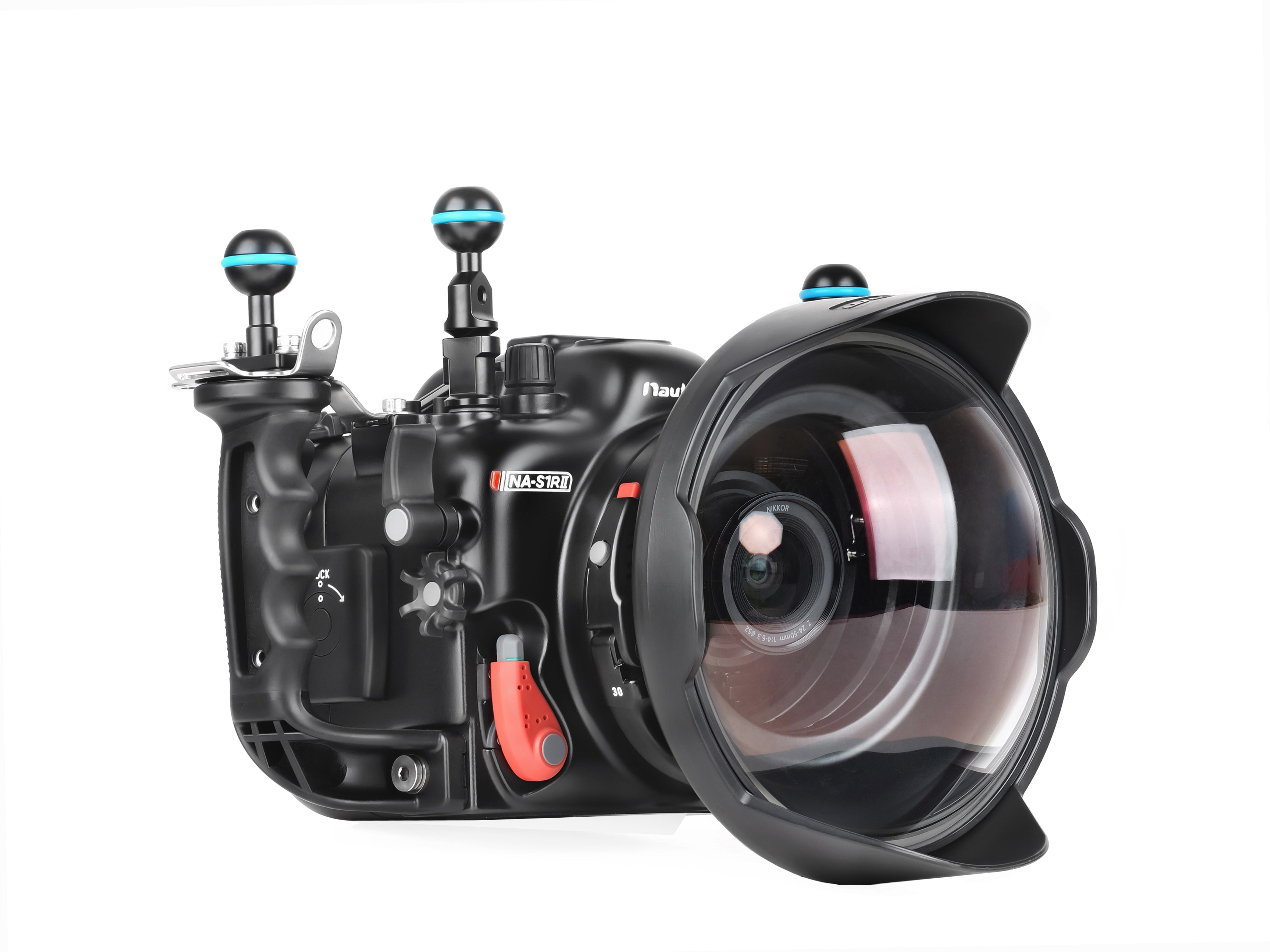 Panasonic Lumix S1R II / S1II / S1IIE Camera Housing - Waterproof Case for Underwater Photography & Videography - Perfect for Scuba Diving, Snorkeling & Beach Adventures